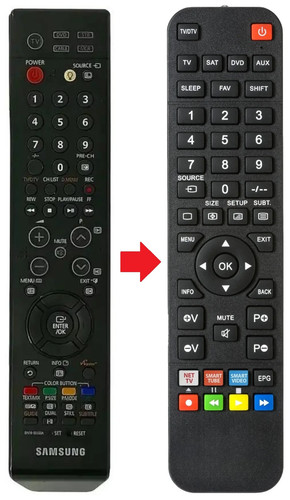 Telecomando adatto per - , samsung