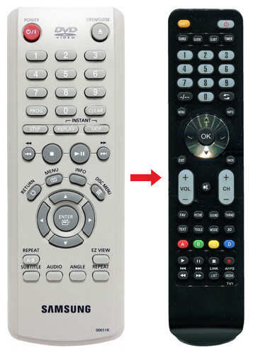 Telecomando ricambio per - di,